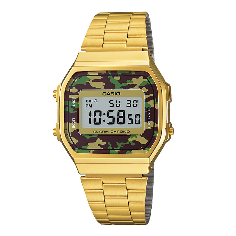 ĐỒNG HỒ CASIO A168WEGC-3DF CHÍNH HÃNG